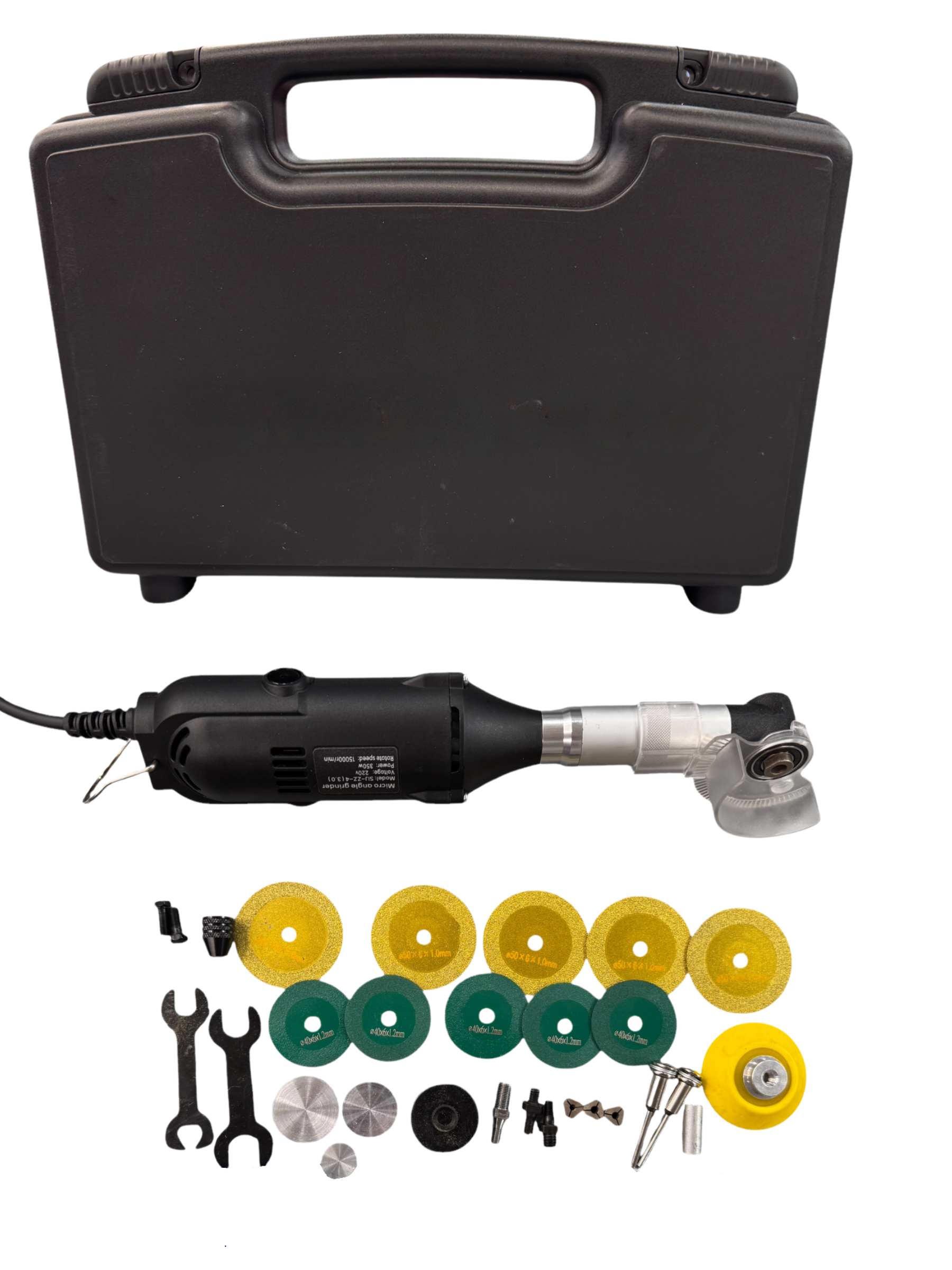 Гравер угловой Pomogator КШМ в кейсе (L0063)