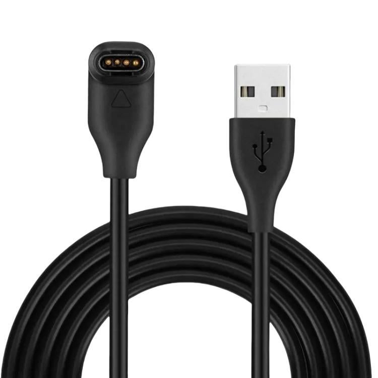 Зарядний пристрій USB Garmin Fenix/Forerunner/Epix/Vivoactive/Tactix/Venu/Enduro кутовий Black (27831506)