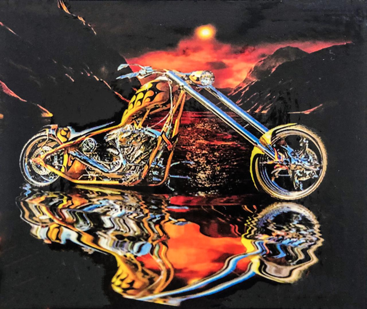 Набор алмазной вышивки на подрамнике Мотоцикл 50x40 см (АЛП-109)