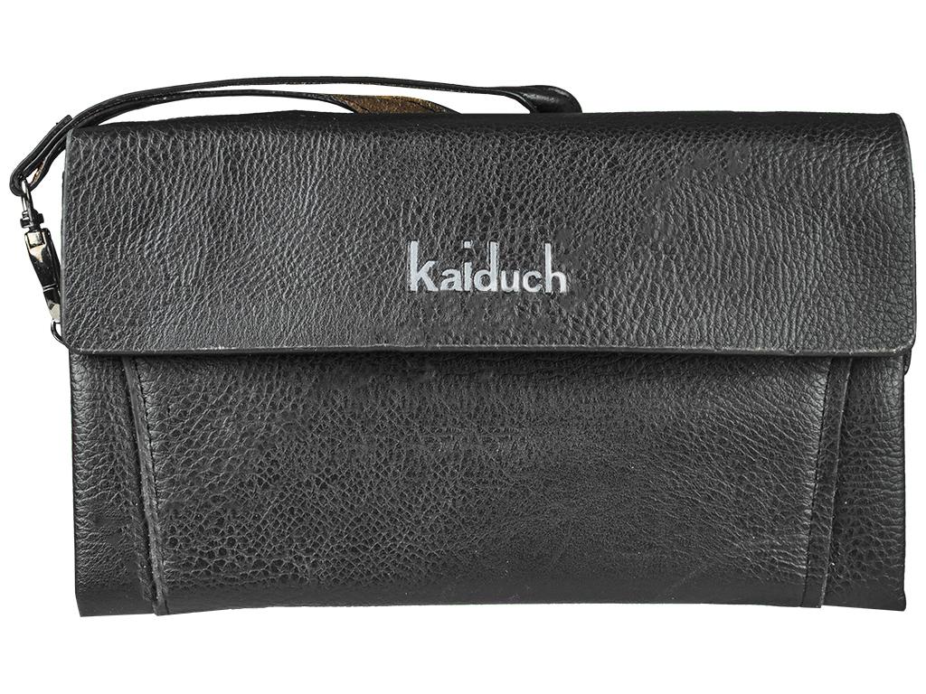 Клатч Kaiduch унисекс мужской/женский Черный (MCN-A192-2)