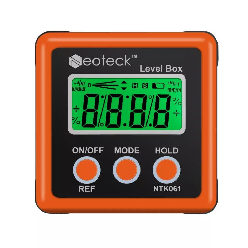 Электронный цифровой угломер Neoteck NTK061 Оrange