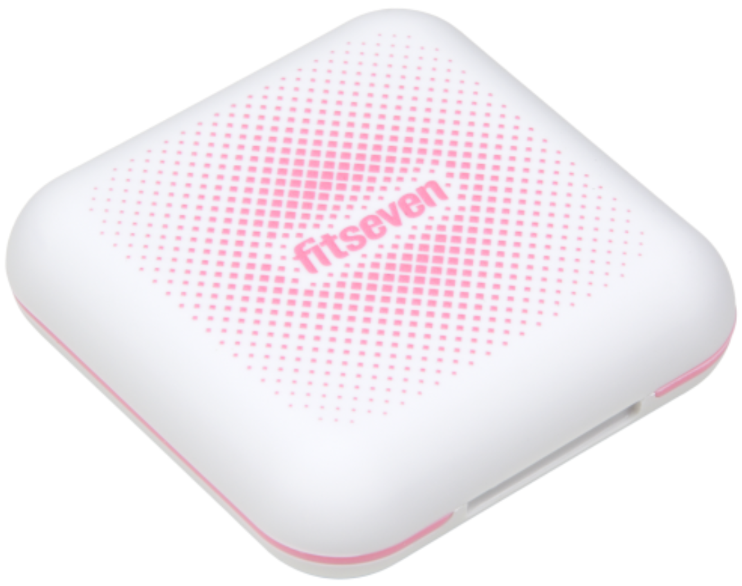 Кейс для капсул Fitseven Uzspace TP005WP з ромбами Білий Кейс для капсул Fitseven Uzspace TP005WP з ромбами Білий