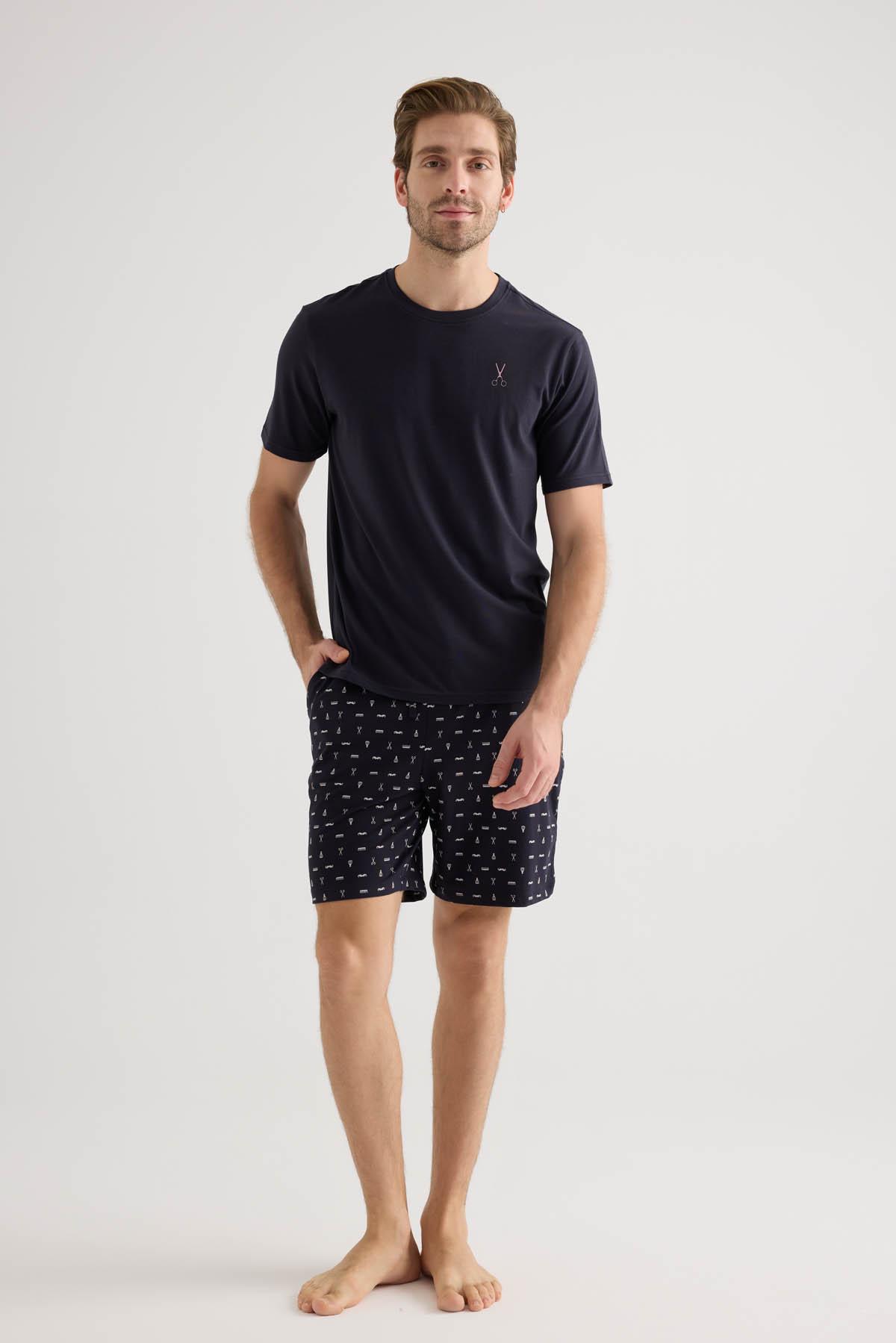 Пижама мужская HAYS 50388 L Lacivert (CN37990) - фото 2 Пижама мужская HAYS 50388 L Lacivert (CN37990) - фото 2