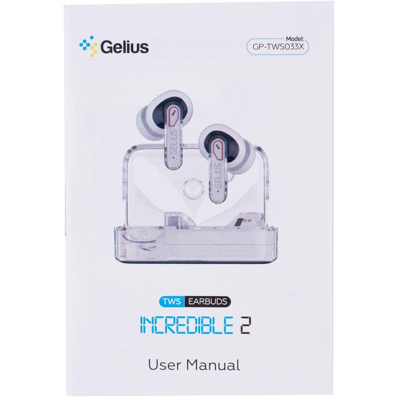 Наушники беспроводные Gelius Incredible 2 GP-TWS033X TWS Pink (98755) - фото 4 Наушники беспроводные Gelius Incredible 2 GP-TWS033X TWS Pink (98755) - фото 4