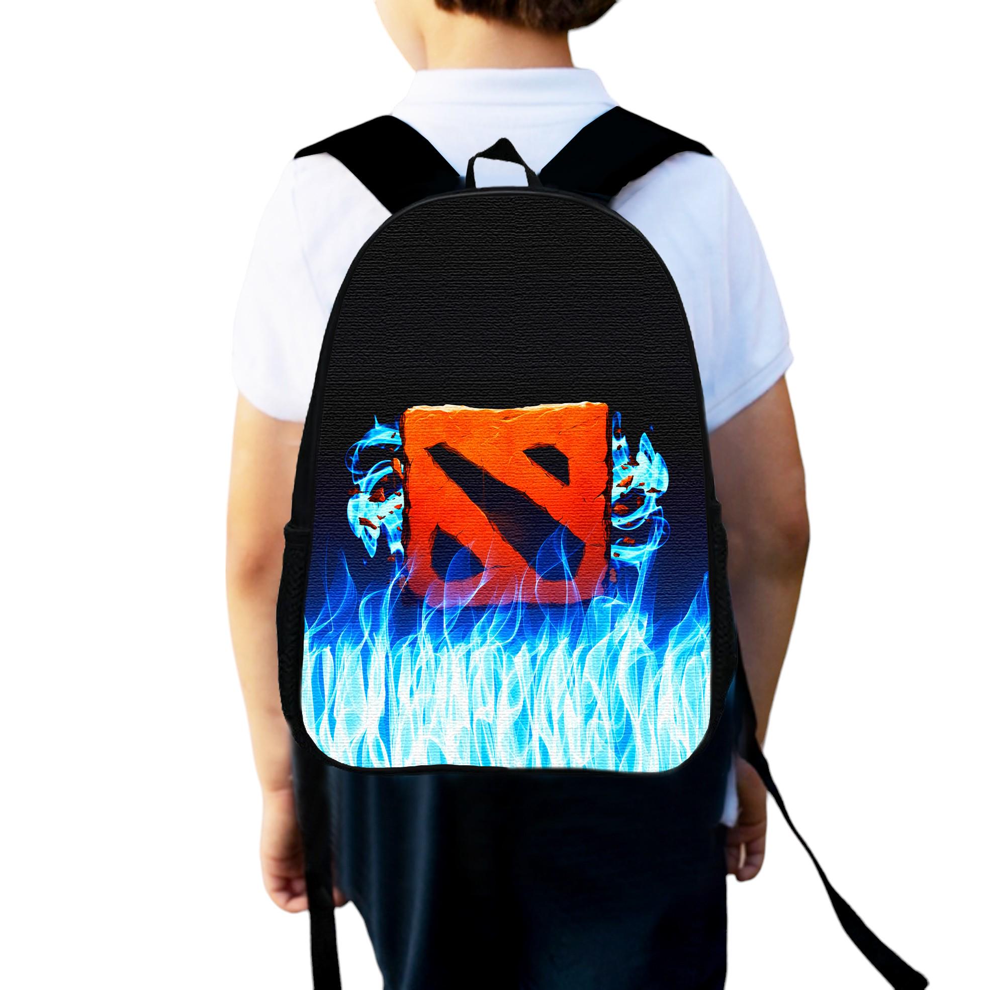 Шкільний рюкзак дитячий Dota 2 для хлопчика 34х27 см (0171)