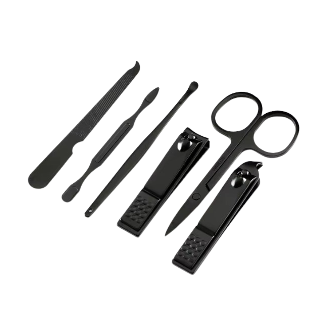 Набір інструментів для манікюру та педикюру 6 шт. Чорний - фото 6 Набір інструментів для манікюру та педикюру 6 шт. Чорний - фото 6