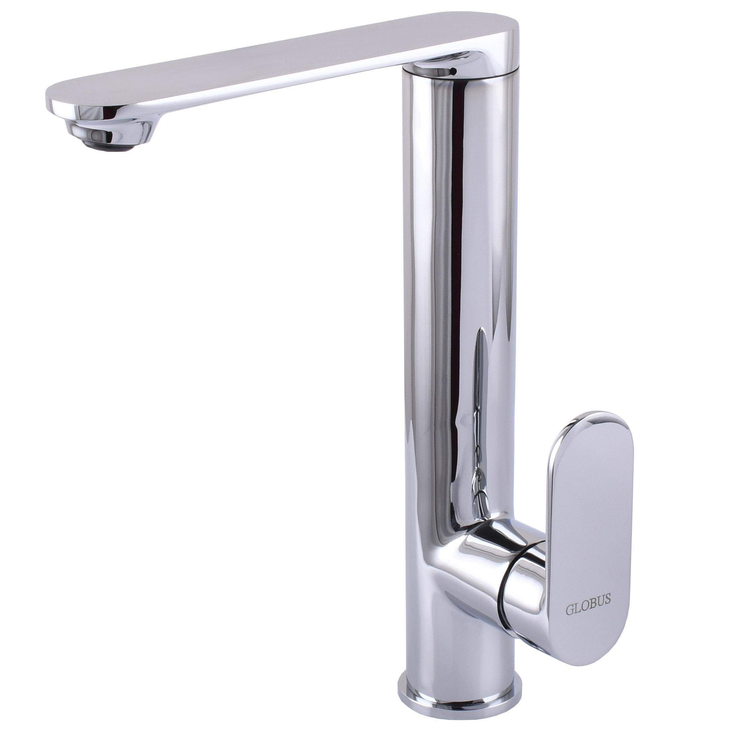 Кран на кухню Globus Lux Хром (18442)