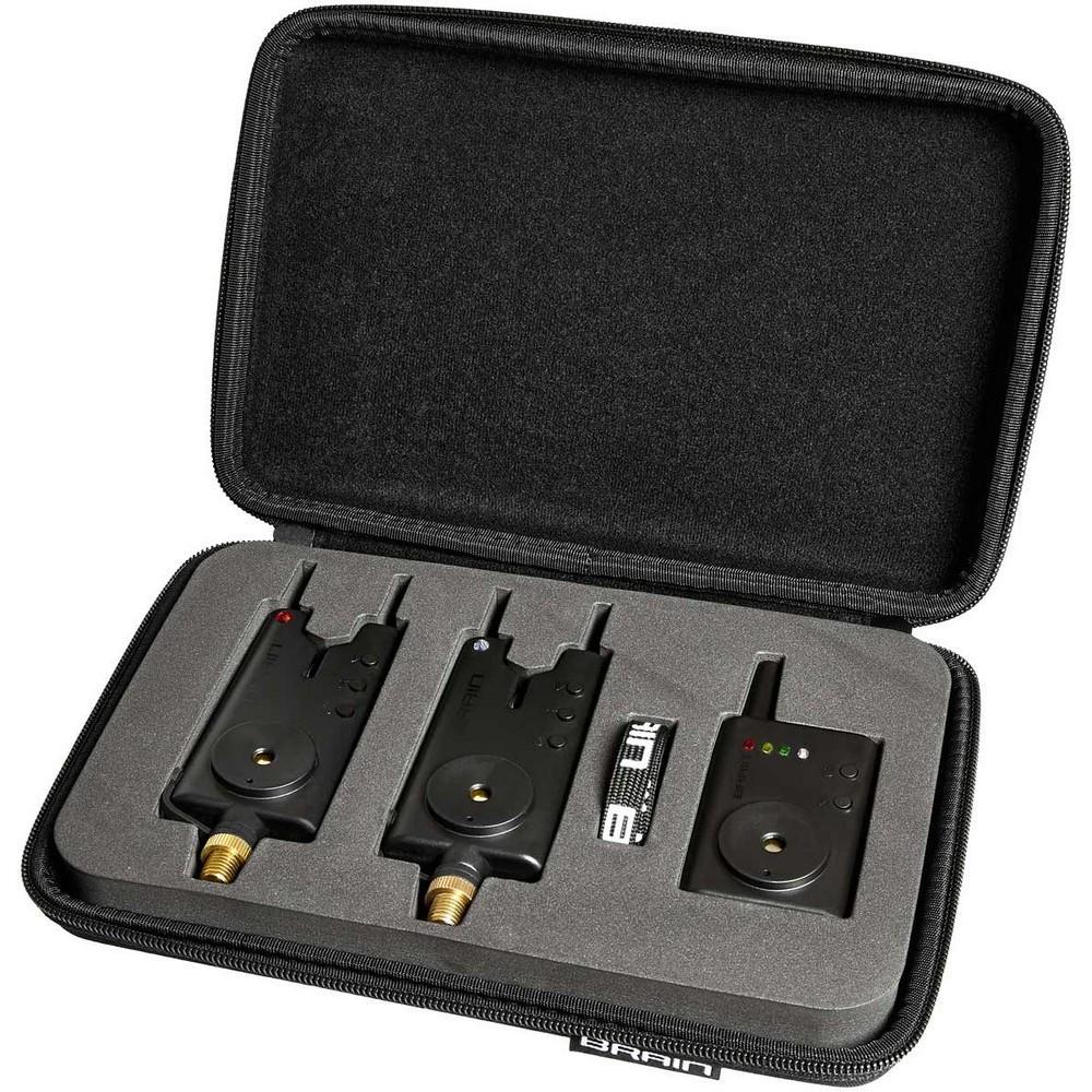 Набор сигнализаторов клева Brain Wireless Bite Alarm B-1 2+1 (1858.42.24) - фото 2 Набор сигнализаторов клева Brain Wireless Bite Alarm B-1 2+1 (1858.42.24) - фото 2