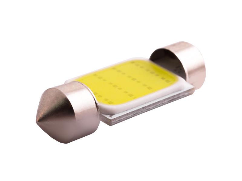 Автомобильная лампа светодиодная LEDUA S85 36 мм COB 24V Белый (1805) - фото 4