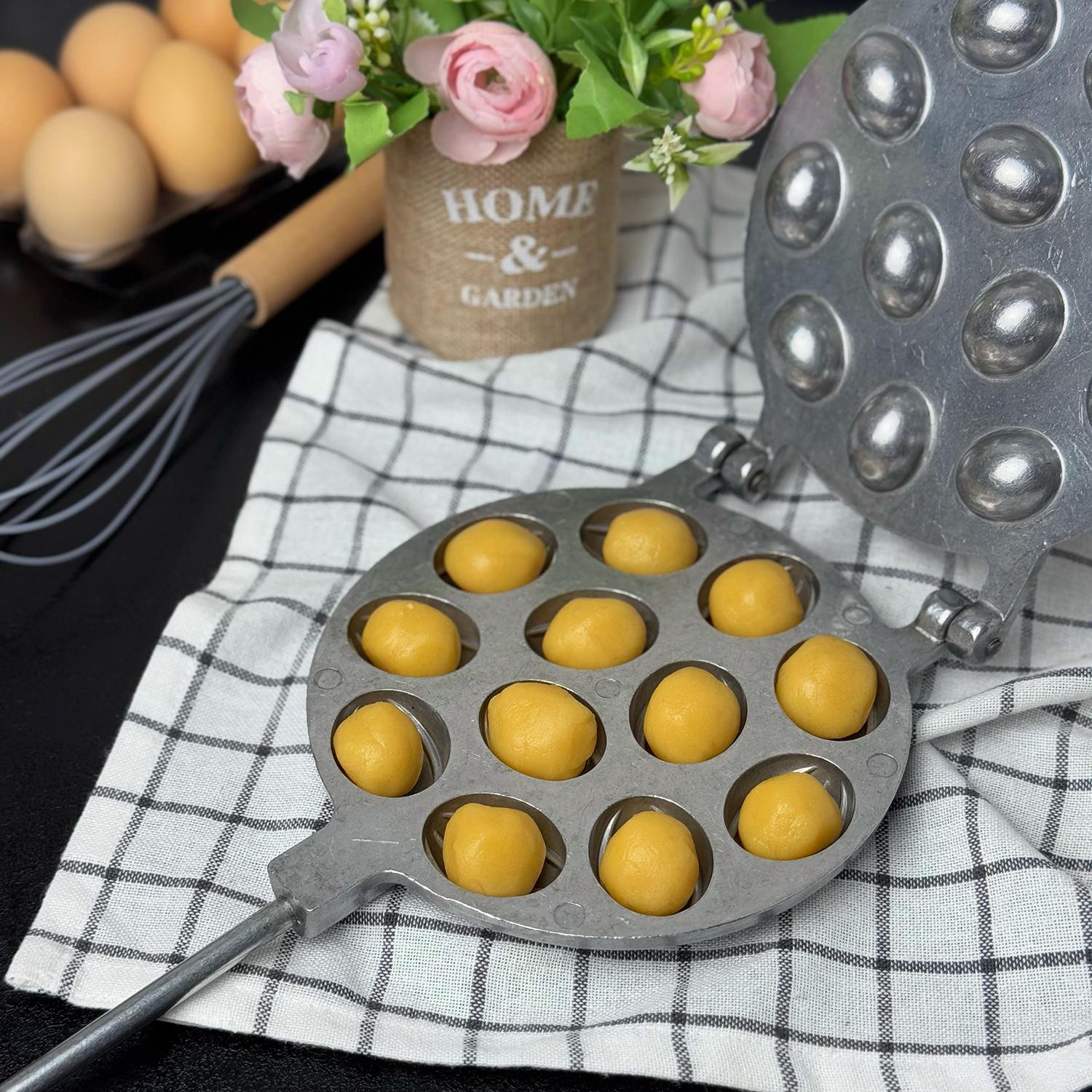 Форма для выпекания орешков ХЕАЗ на 12 половинок орехов со съемными ручками (87441) - фото 35 Форма для выпекания орешков ХЕАЗ на 12 половинок орехов со съемными ручками (87441) - фото 35