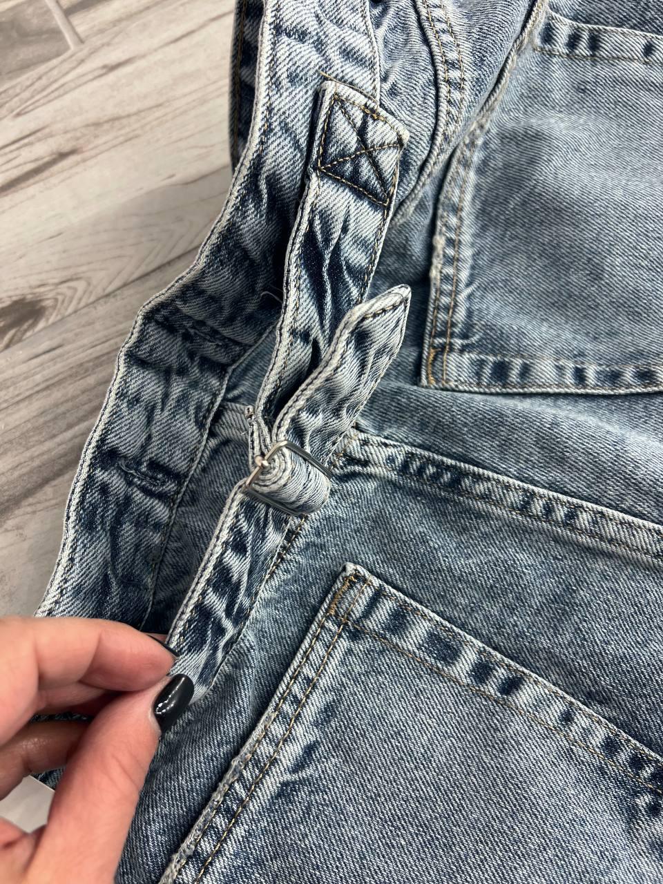 Джинси жіночі Its Basic 3140 skater balon широкі банани затяжка на талії р. 38 Блакитний (3725) - фото 2 Джинси жіночі Its Basic 3140 skater balon широкі банани затяжка на талії р. 38 Блакитний (3725) - фото 2