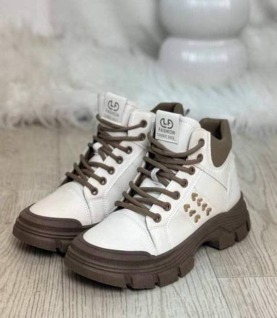 Ботинки женские Loretta N033-1 на меху р. 41 Бежевый (29889316) Ботинки женские Loretta N033-1 на меху р. 41 Бежевый (29889316)