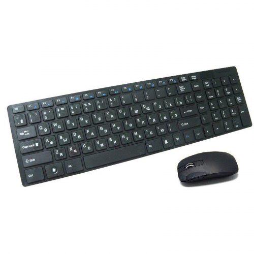 Беспроводная клавиатура и мышь UKC K06 Black