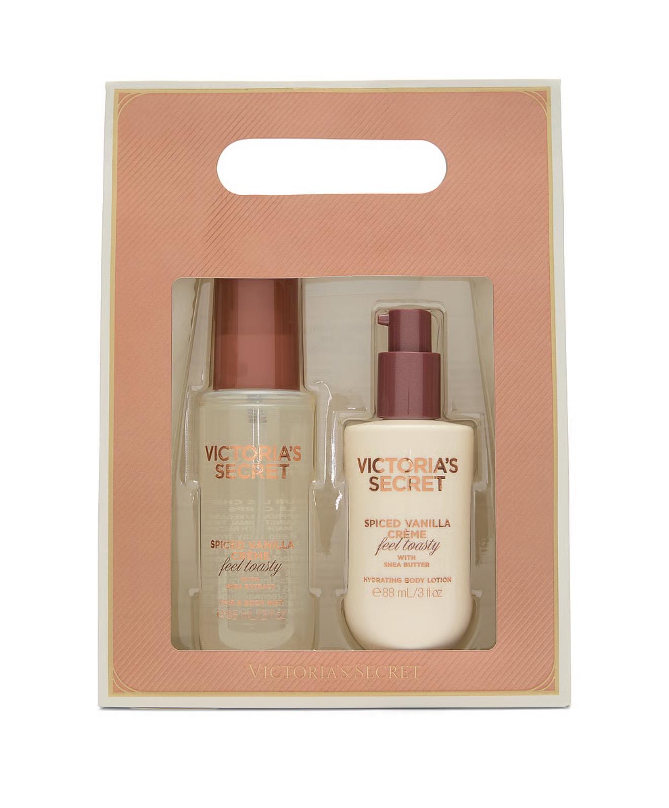 Подарочный набор косметики Feel Toasty 2-Piece Full-Sized Body Mist & Lotion Gift Set Victoria’s Secret (16)