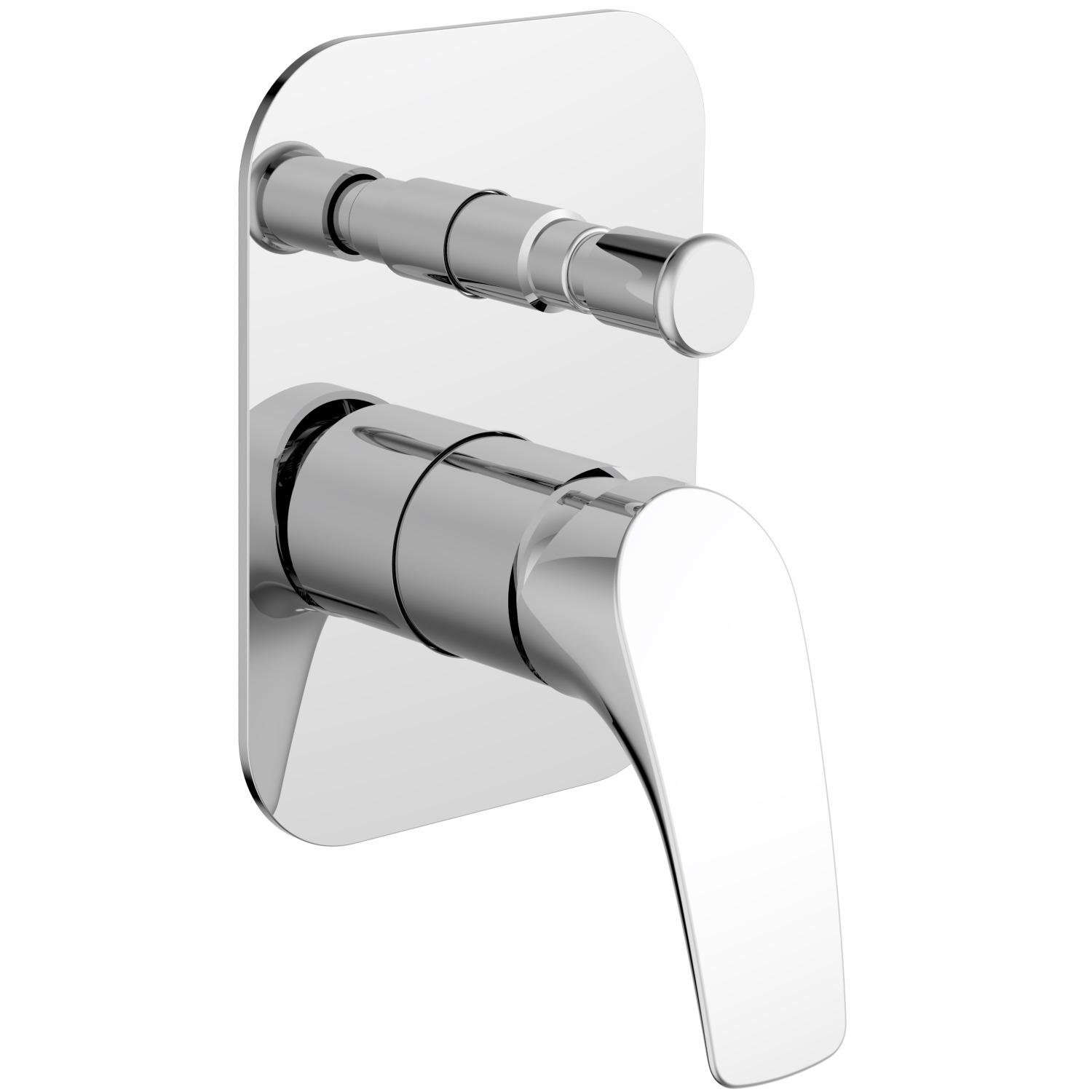 Смеситель скрытого монтажа VOLLE Orlando 1525.030201 с переключателем Хром (197195)