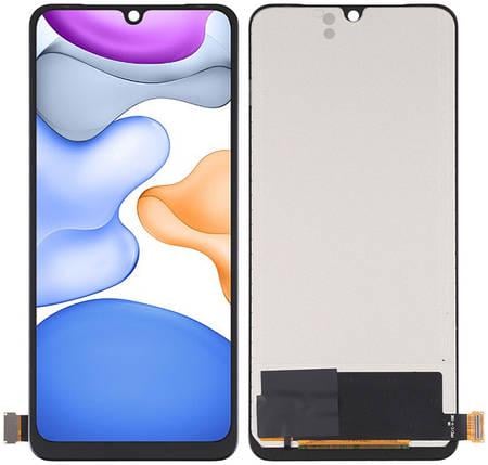 Дисплей для Vivo V21 4G OLED без рамки с сенсорным экраном Черный (32574000004992)