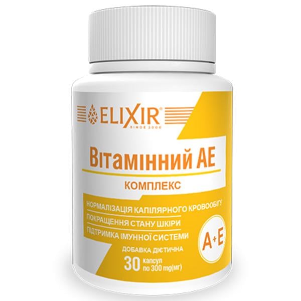 Мультиминеральный комплекс Elixir АЭ 30 капс. (000025457)