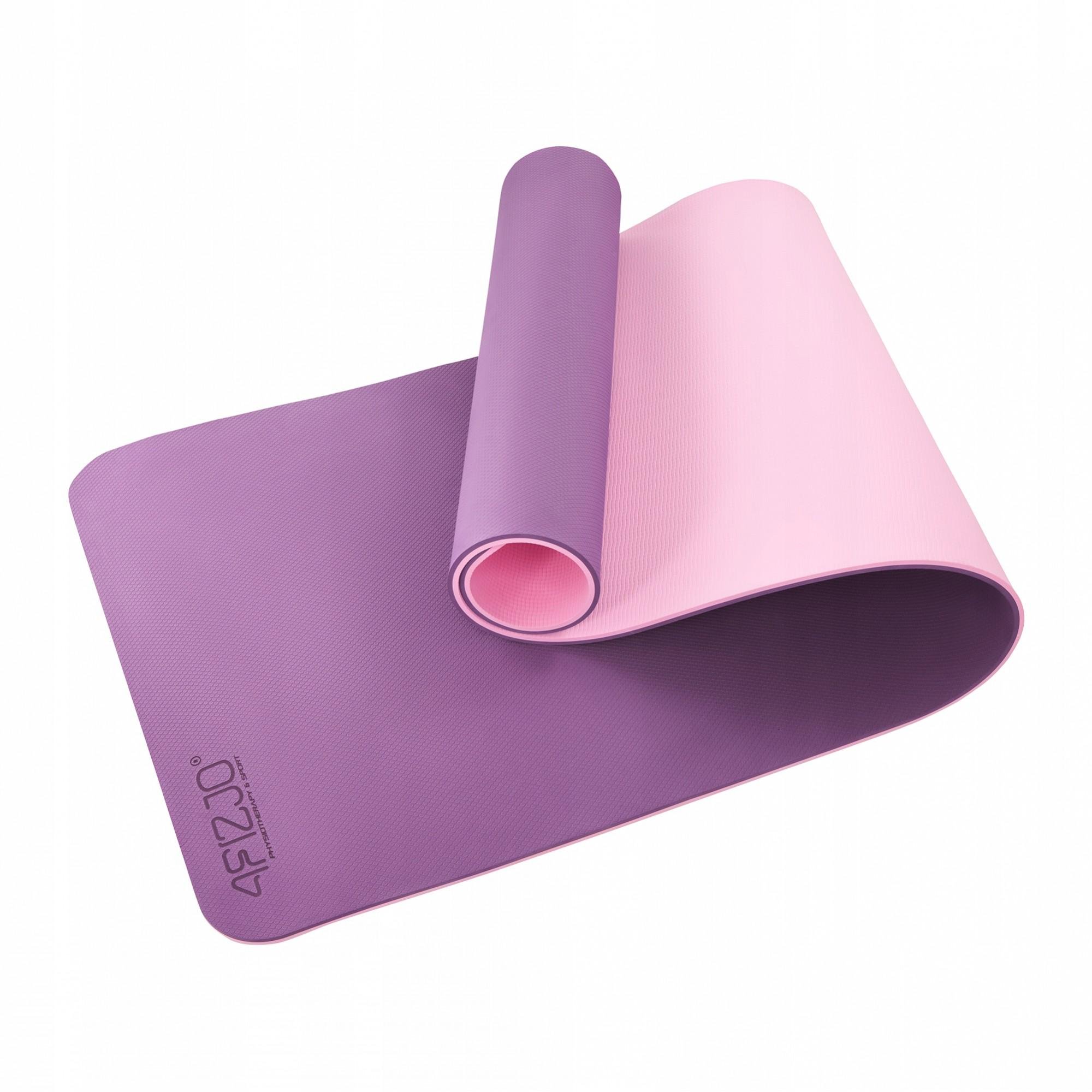 Килимок для фітнесу 4fizjo TPE 180x60x0,6 см Violet/Pink (P-5907739316950) - фото 1