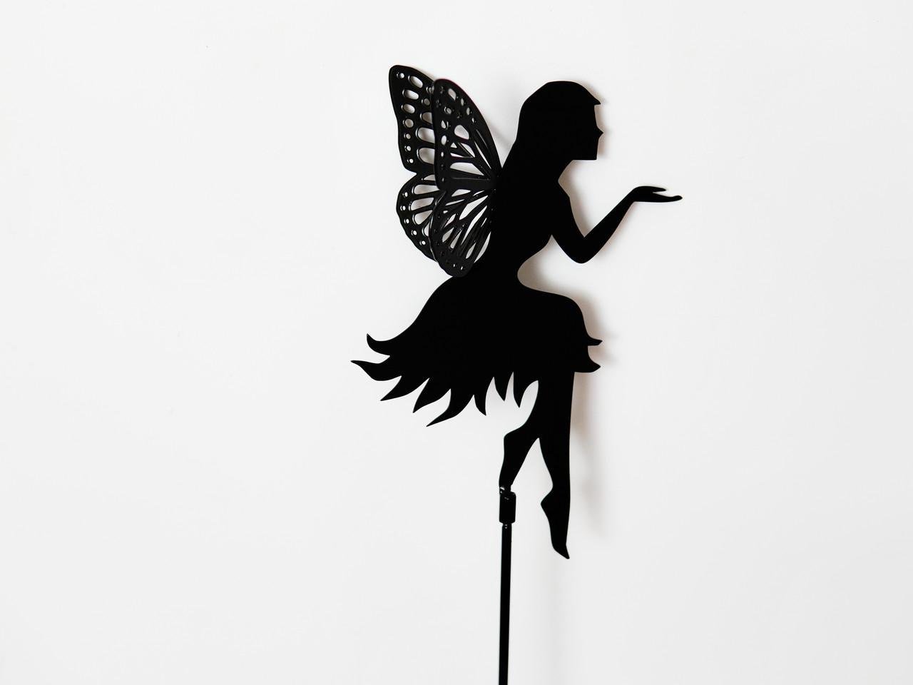 Садовая фигура Фея волшебница металлическая для сада/подворья/клумбы (DCR044) - фото 6