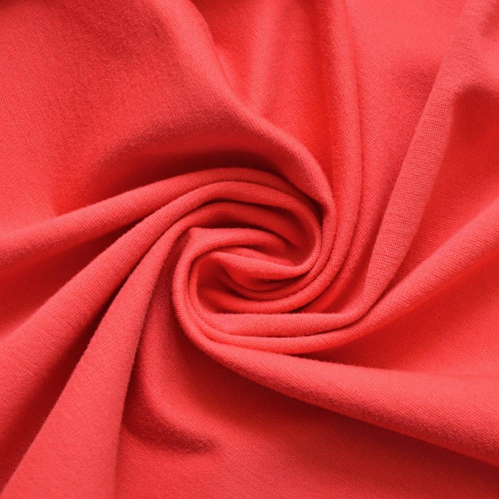 Ткань трикотаж Прага 525 гр/м2 Коралл (15418)