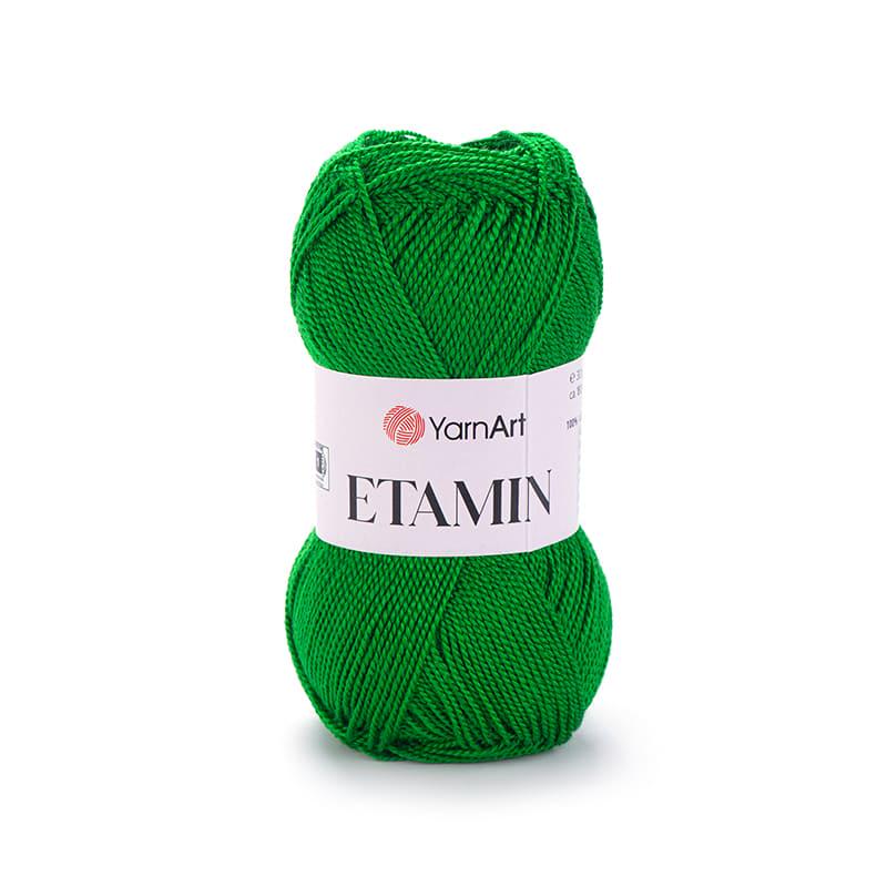 Пряжа YarnArt Etamin 438 Зелений