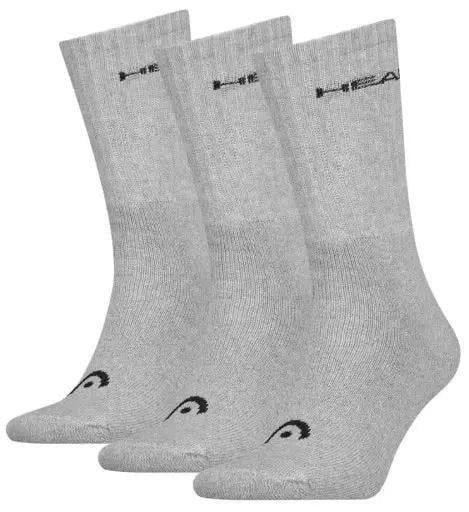 Шкарпетки чоловічі Head ELEMENTS ALL SPORTS CREW 3P р. 39-42 Сірий (701229008-004 39-42)