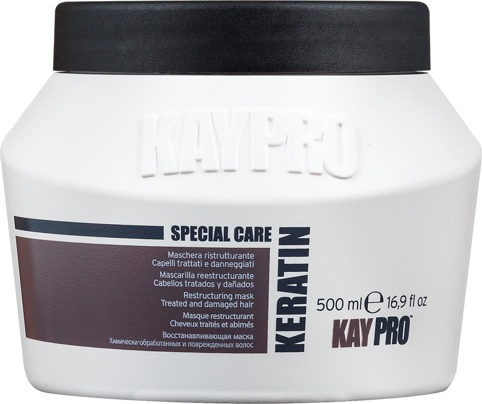 Маска з кератином для хімічно пошкодженого волосся KayPro Keratin 500 мл (87117)
