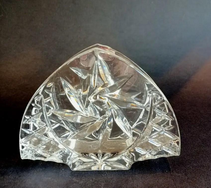 Серветниця кришталева Bohemia Pinwheel 14 см - фото 2