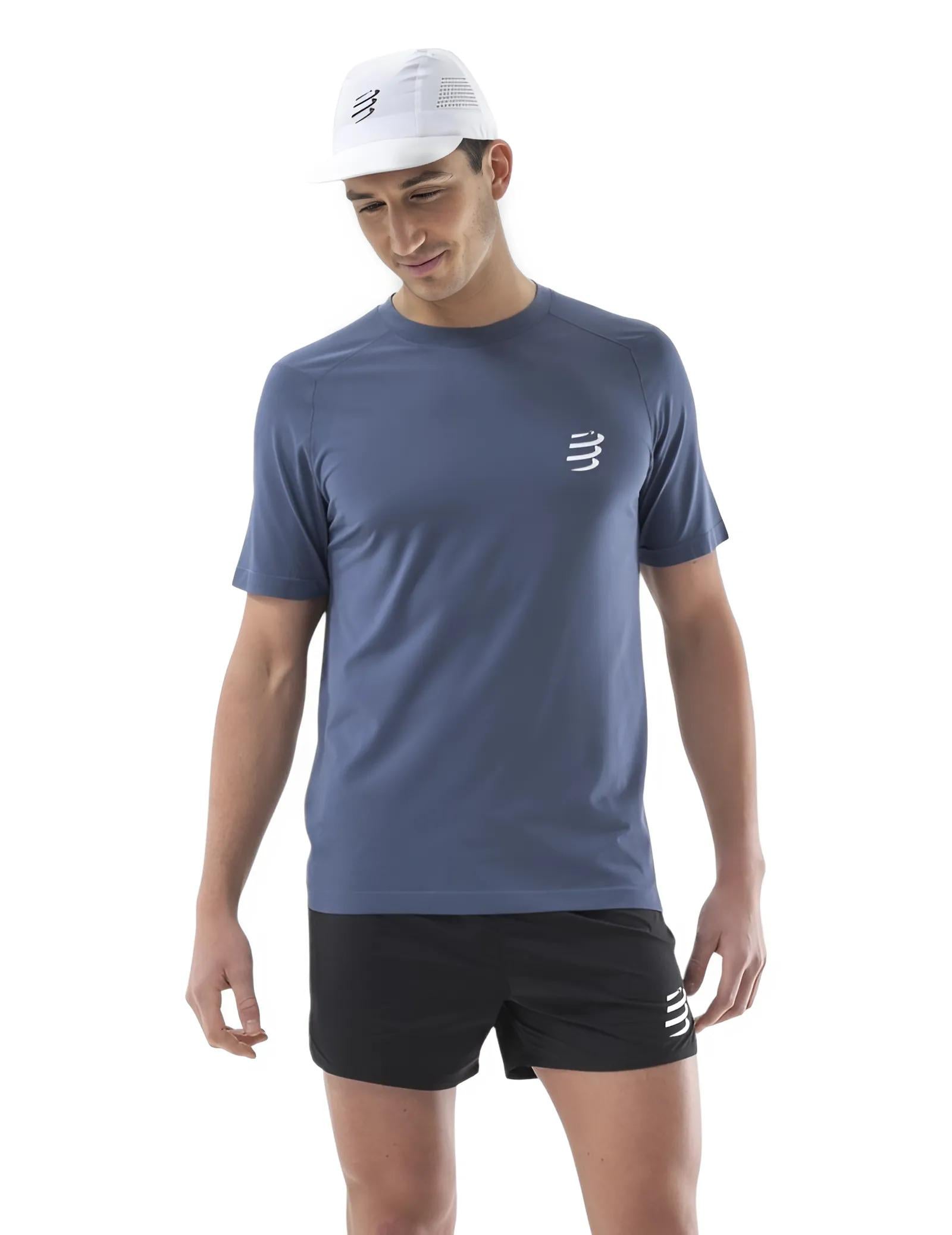 Футболка мужская Compressport Performance SS Tshirt M Indigo (ATSM4925123M)