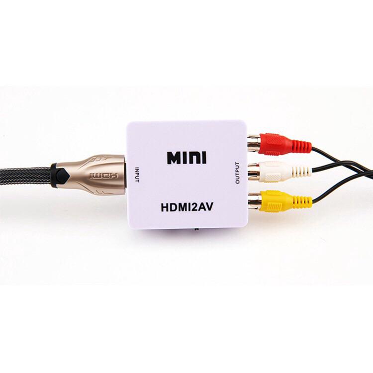 Переходник адаптер HDMI AV RCA тюльпан hdmi2av (811-2) - фото 2