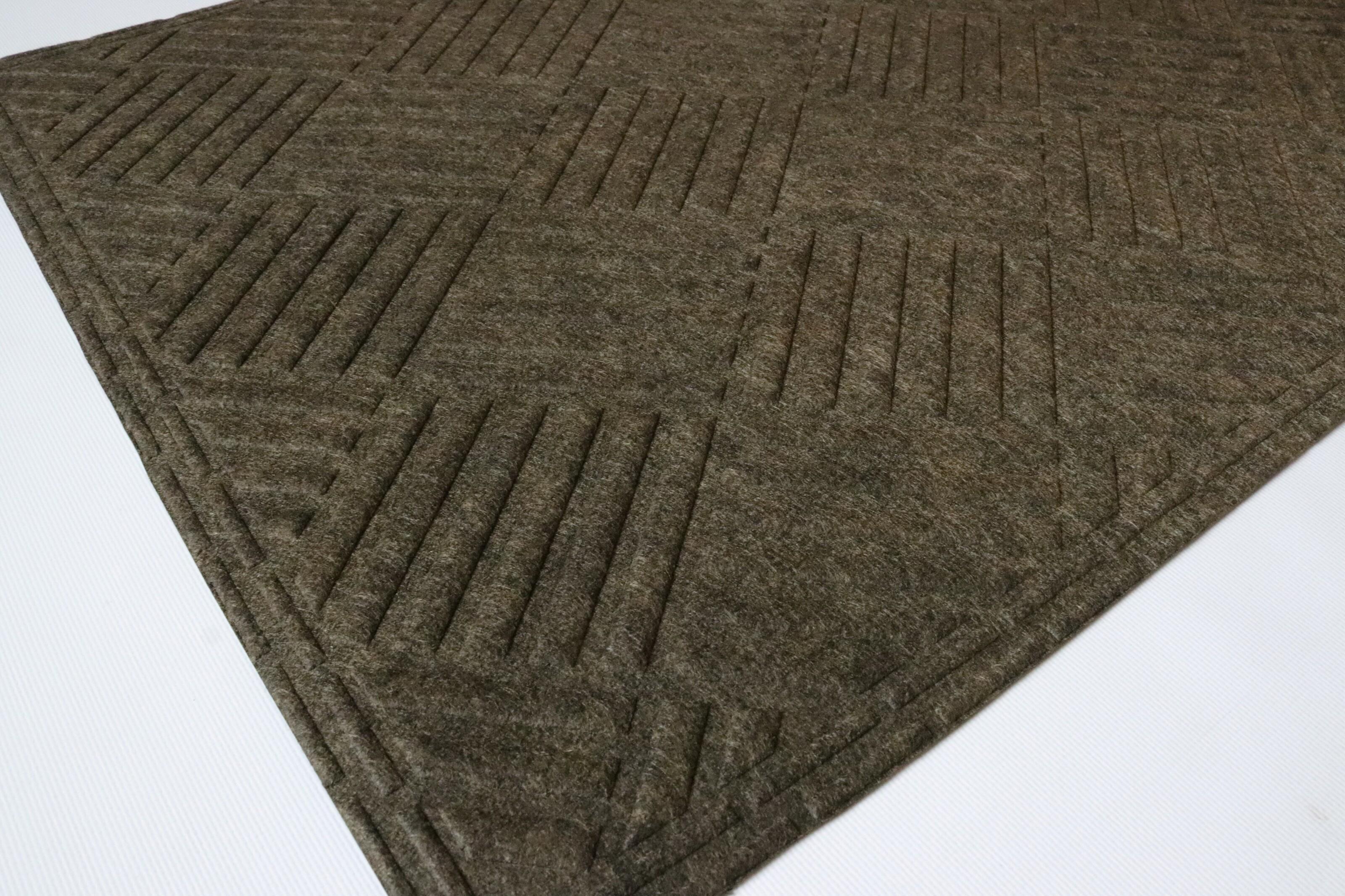 Коврик бытовой текстильный на резиновой основе 60х90 см (к-503-1/br) - фото 4 Коврик бытовой текстильный на резиновой основе 60х90 см (к-503-1/br) - фото 4