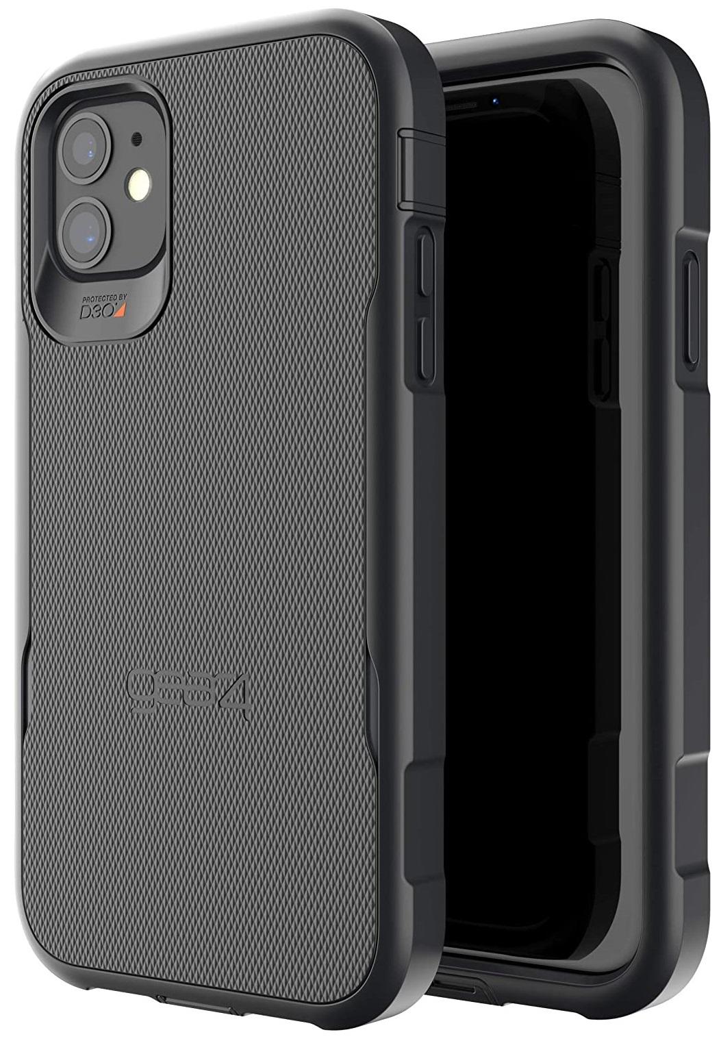 Чехол противоударный с клипсой Gear4 Platoon для iPhone 11/XR Black (3877925)