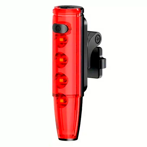 Фонарь велосипедный задний габаритный LEADBIKE LD77-LS 4LED с лазерной разметкой (2290635324)