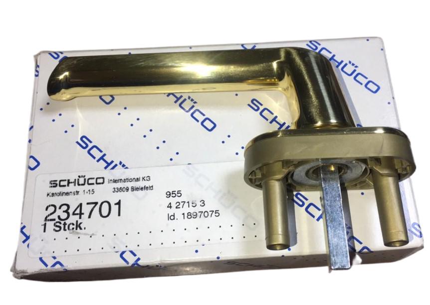 Ручка для металлопластикового окна Schuco Standard Золото глянец (234701)