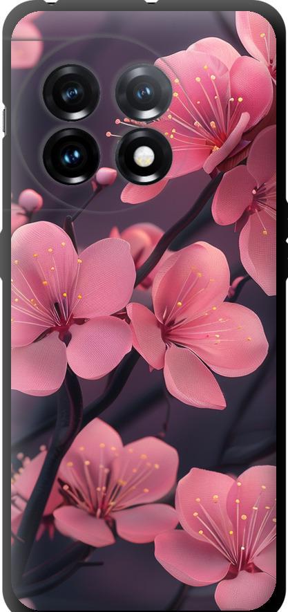 Чехол на OnePlus 11 Пурпурная сакура (6075b-2940-42517)