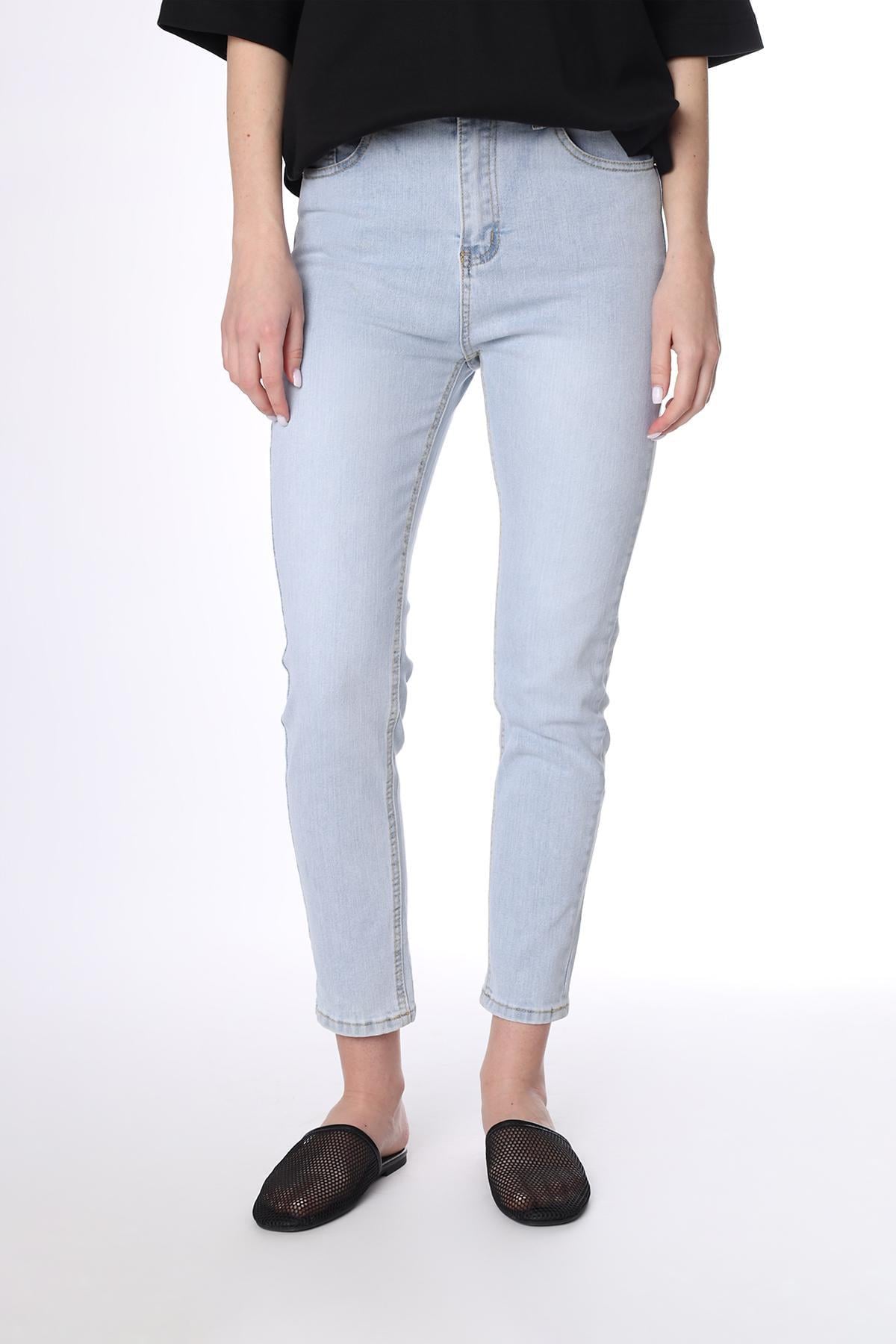 Джинси skinny жіночі р. 50 Блакитний (ЦБ-00290502)