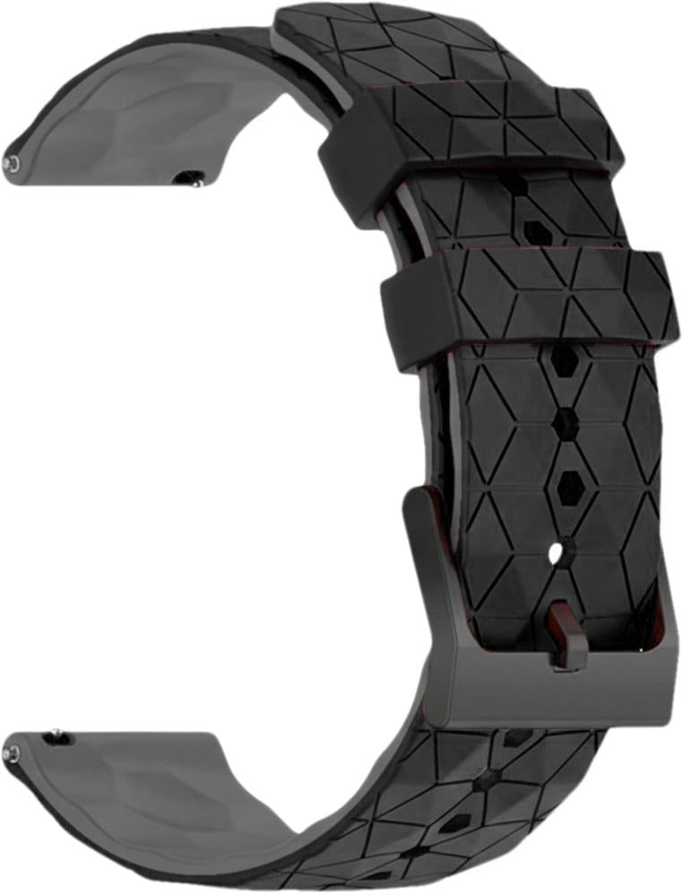 Ремешок для смарт-часов Lunor для Xiaomi Watch S4 47 мм Black/Grey (41694-53)
