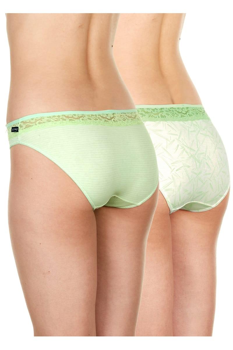 Трусики слип Key р. 2/S 2 шт. микс Салатовый (77523)