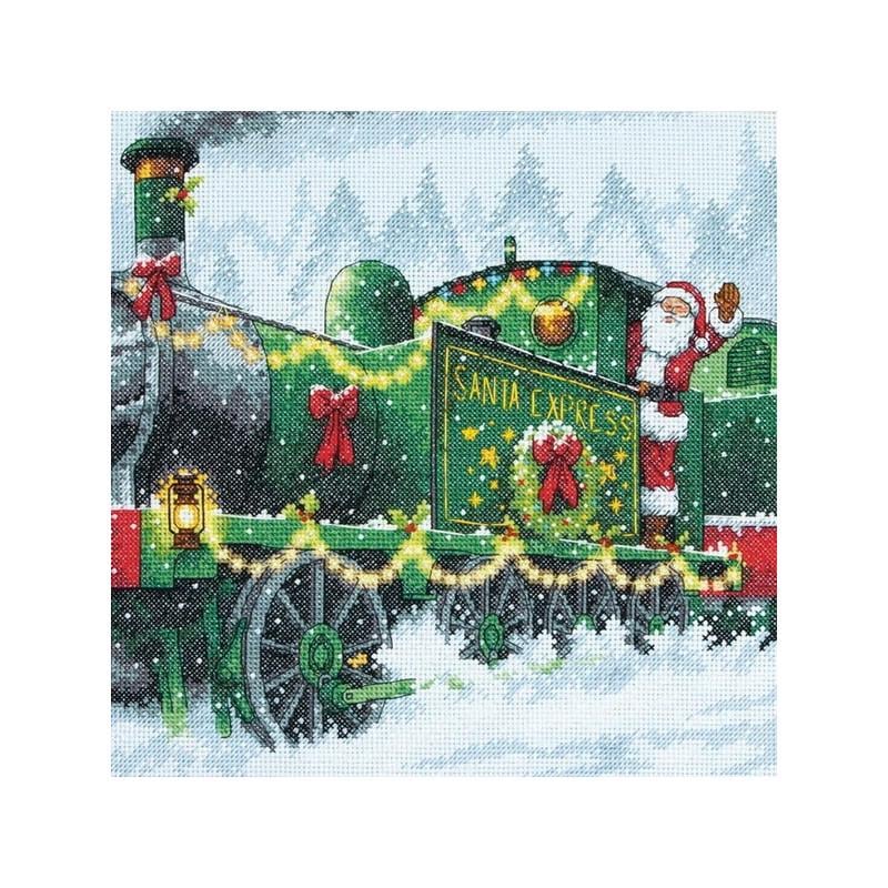 Набір для вишивки хрестиком Dimensions 70-08918 Santa Express (6521)