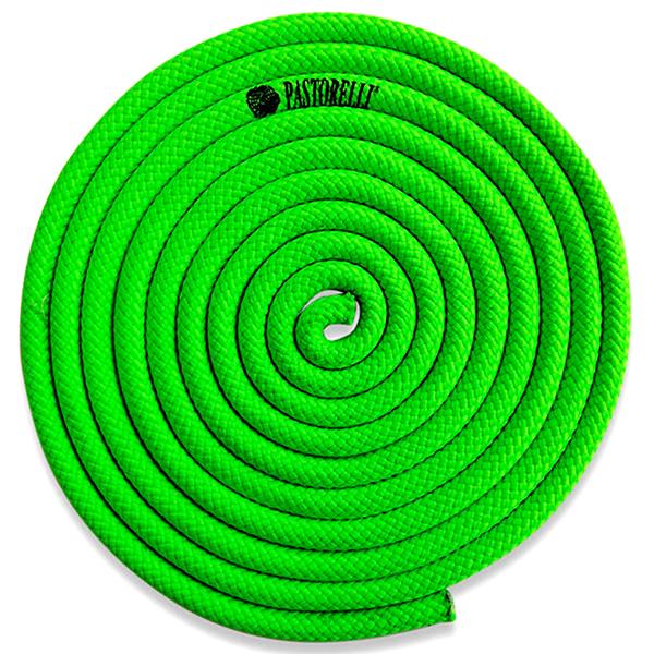 Скакалка Pastorelli New Orleans FIG 04897 XFLUO поліестер 3 м Зелений (04897) - фото 1