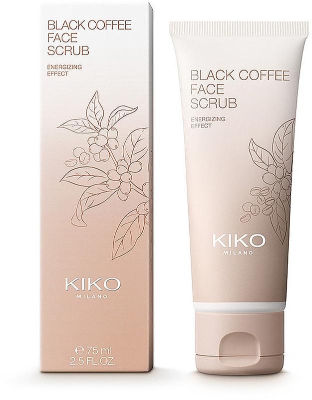 Скраб Black Coffee Face Scrub Kiko Milano 75 мл