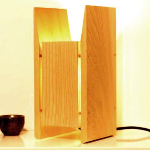 Світильник настільний з дерева Галіано 27 см Каррі (НСС-276103)