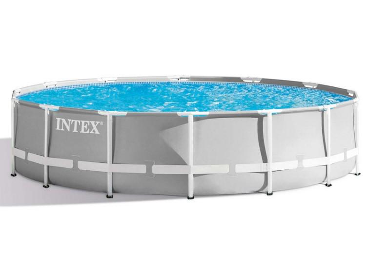 Бассейн каркасный Intex 26720 427x107 см с машиной для создания пузырей (DM-26720-M)