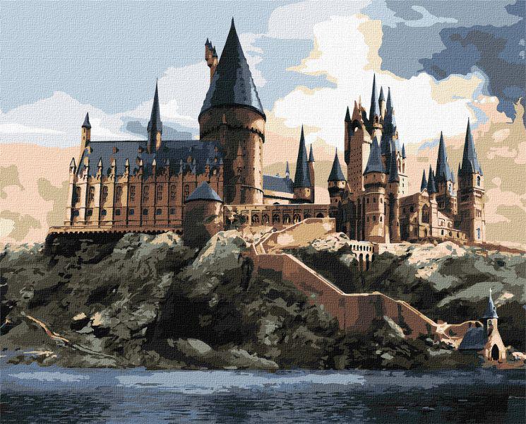 Картина за номерами Ideyka Harry Potter: Хогвартс вдень 40x50 см (Id-KHO6432)