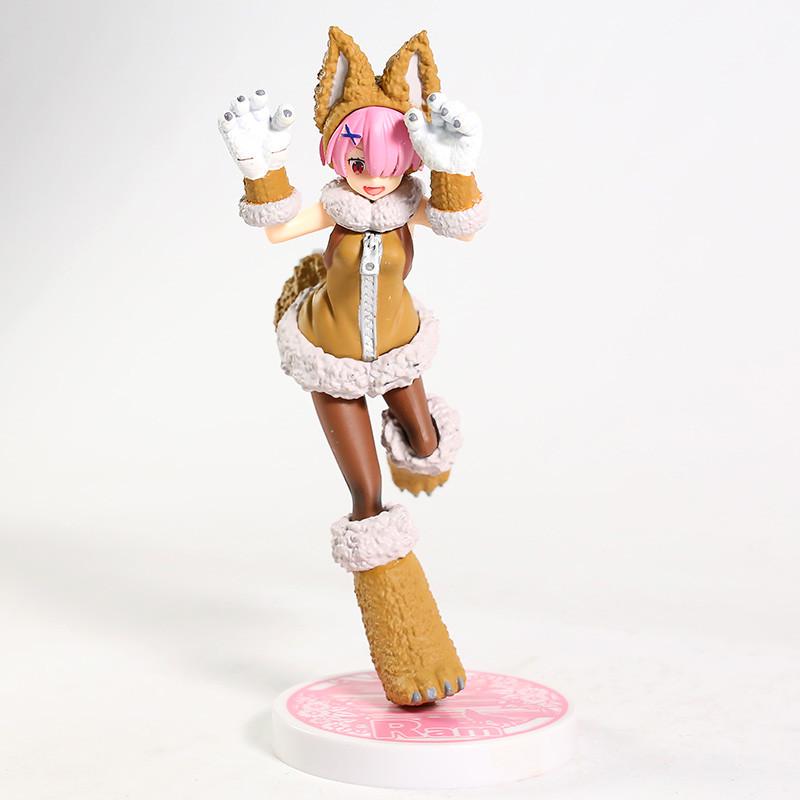 Фигурка Ram Re Zero в костюме Волчицы Жизнь в альтернативном мире с нуля 20 см