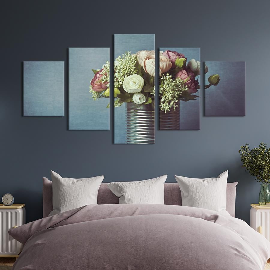 Картина на холсте Классический букет роз 162x80 см (868-52)