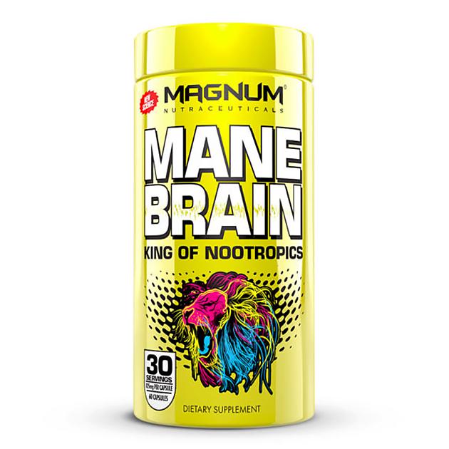 Натуральна добавка для спорту Magnum Nutraceuticals Mane Brain 60 Caps