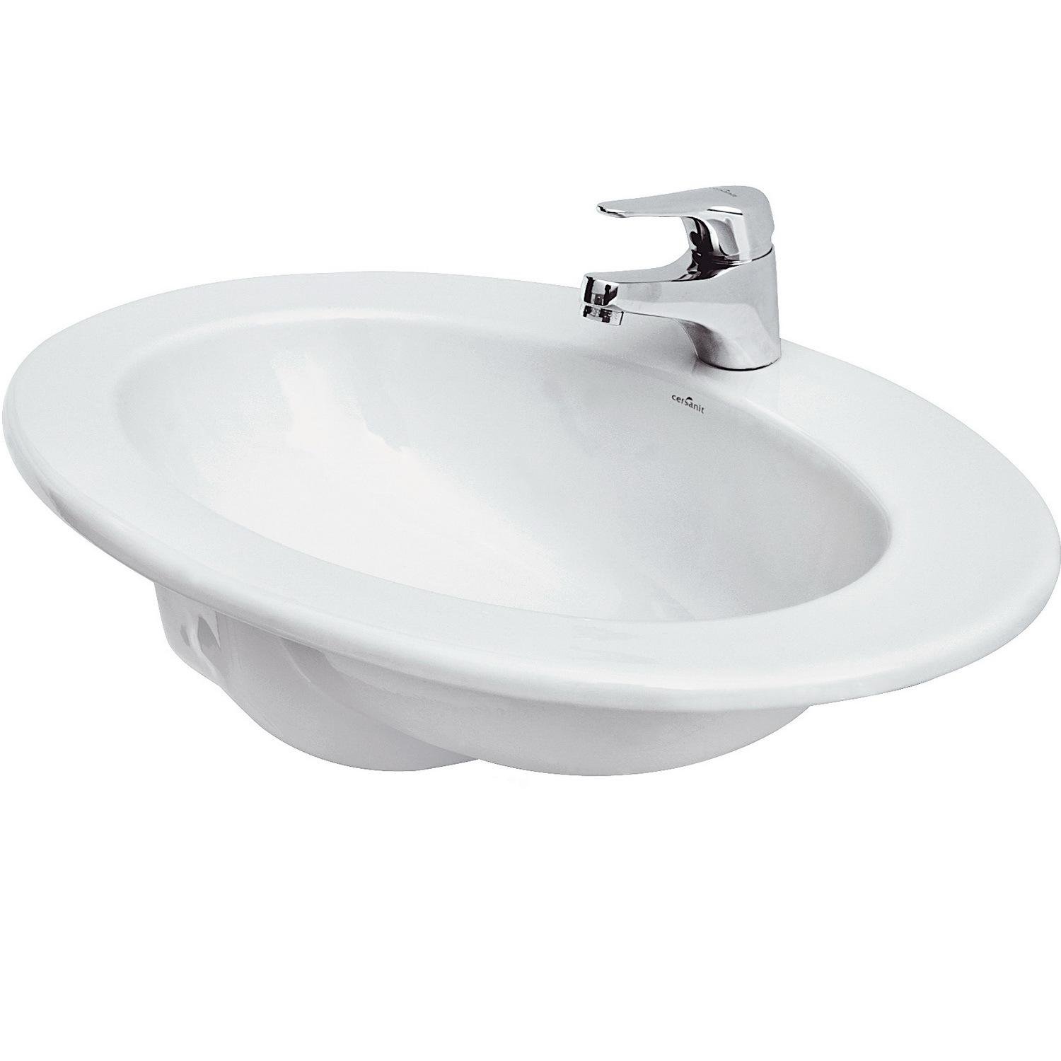 Умывальник врезной Cersanit Gamma K11-0012 630x470x185 мм Белый (174708)