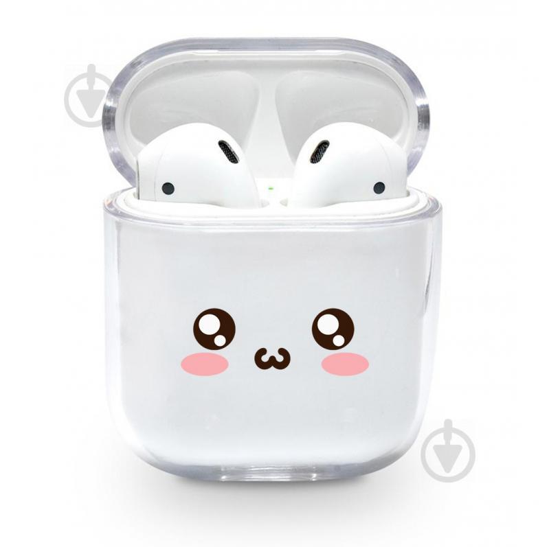 Прозорий силіконовий чохол Apple AirPods - Очаровашка (KAP1121)