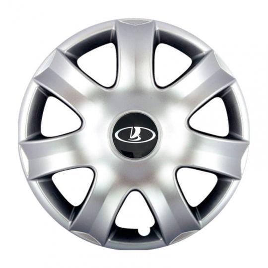 Автомобильные колпаки SKS 223 R14 с логотипом Lada 4 шт. Серебристый